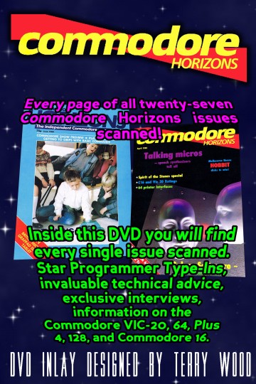 Commodore Horizons DVD Back