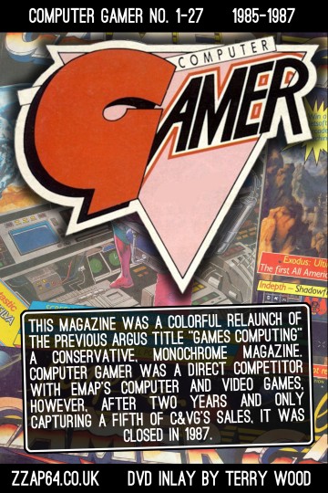 Computer Gamer DVD Back