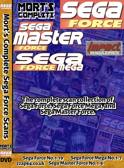 Sega Force DVD Cover