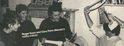 Roger Kean and Gary Penn discuss a tricky matter.
