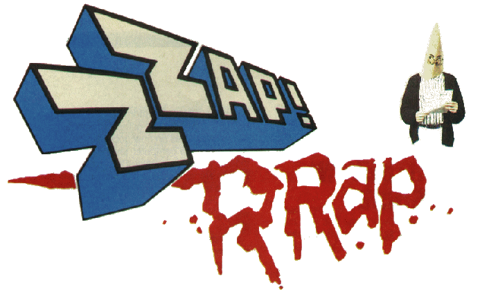 ZzapRrap Logo with Lloyd